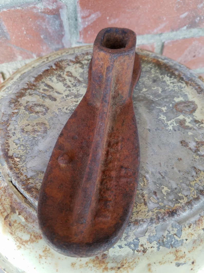 Vintage Rustic Metal Shoe Form. Antique shoe form shoe mold Etsy