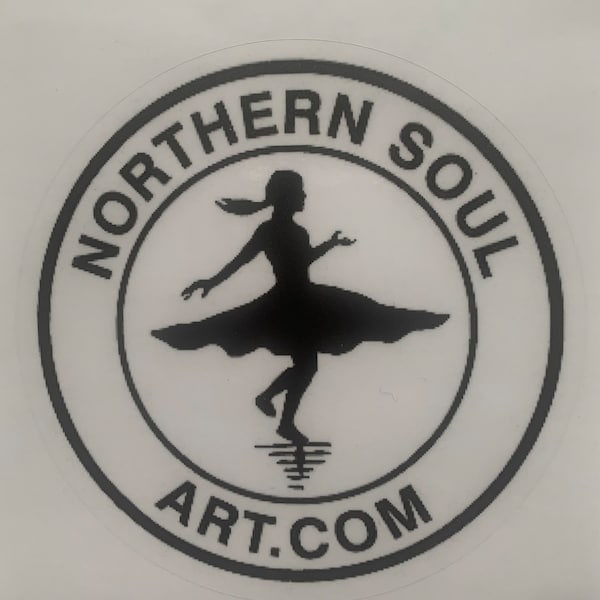 Northern Soul Art Dancing Girl Logo.