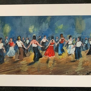 Northern Soul; "In Orbit", una stampa in edizione limitata firmata di una pista da ballo Northern Soul gremita.