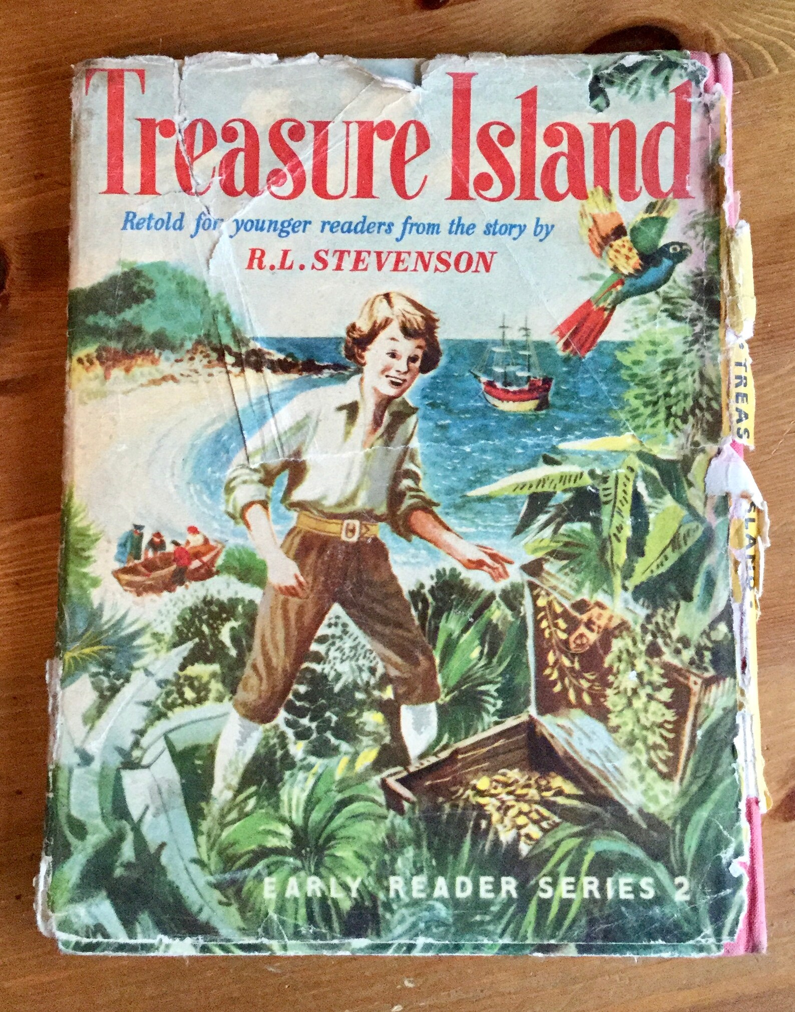 1950s Treasure Island Vintage Hardback Book R L Etsy