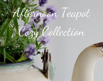 Afternoon Teapot Cozy Collection Knitting Pattern