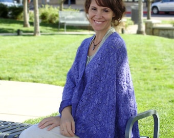 Mystical Night Shawl Knitting Pattern (PDF Download)