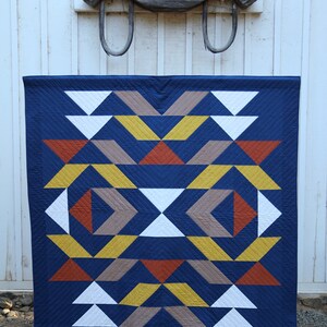 New Mexico Queen Quilt Pattern Tutorial PDF image 5