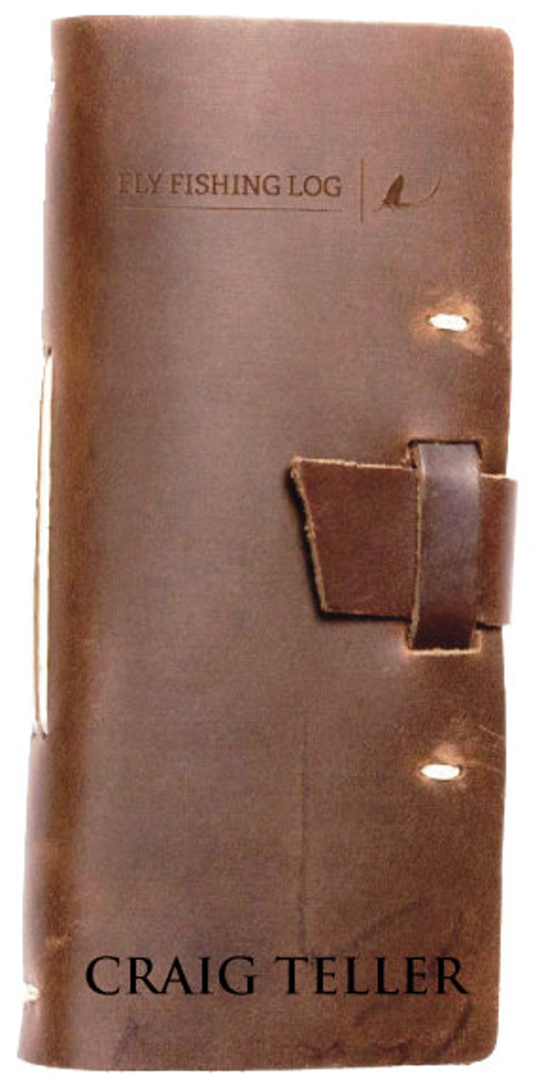 Fly Fishing Log Premium Leather Custom Engraved and Etsy
