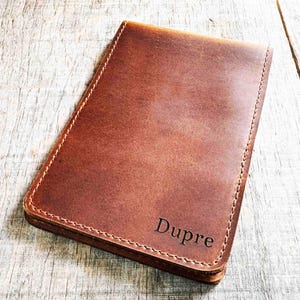 Carte de pointage de golf et carnet de distance personnalisé en cuir véritable de première qualité, cadeau de golf personnalisé, cadeau de golf en cuir pour papa, gravure gratuite