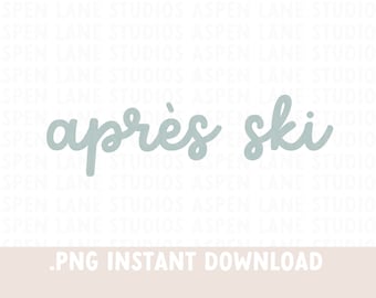 Apres Ski png, Winter tshirt design, Christmas Print on demand design, Winter sublimation design, Coffee Mug design