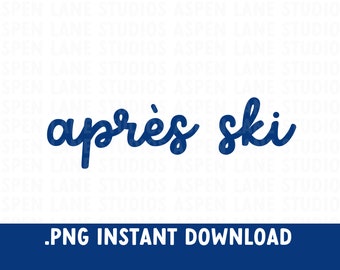 Apres Ski NAVY png, Winter tshirt design, Christmas Print on demand design, Winter sublimation design, Coffee Mug design