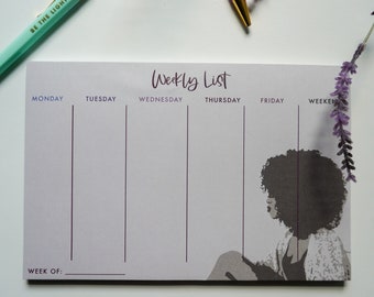 Know Your Worth Notepad | Home Decor | Housewarming gift| Organization Pad| Teacher Gift