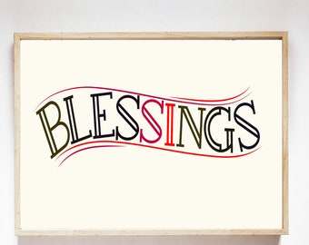 Blessings Art Print