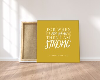 Bible Verse Scripture Canvas Art