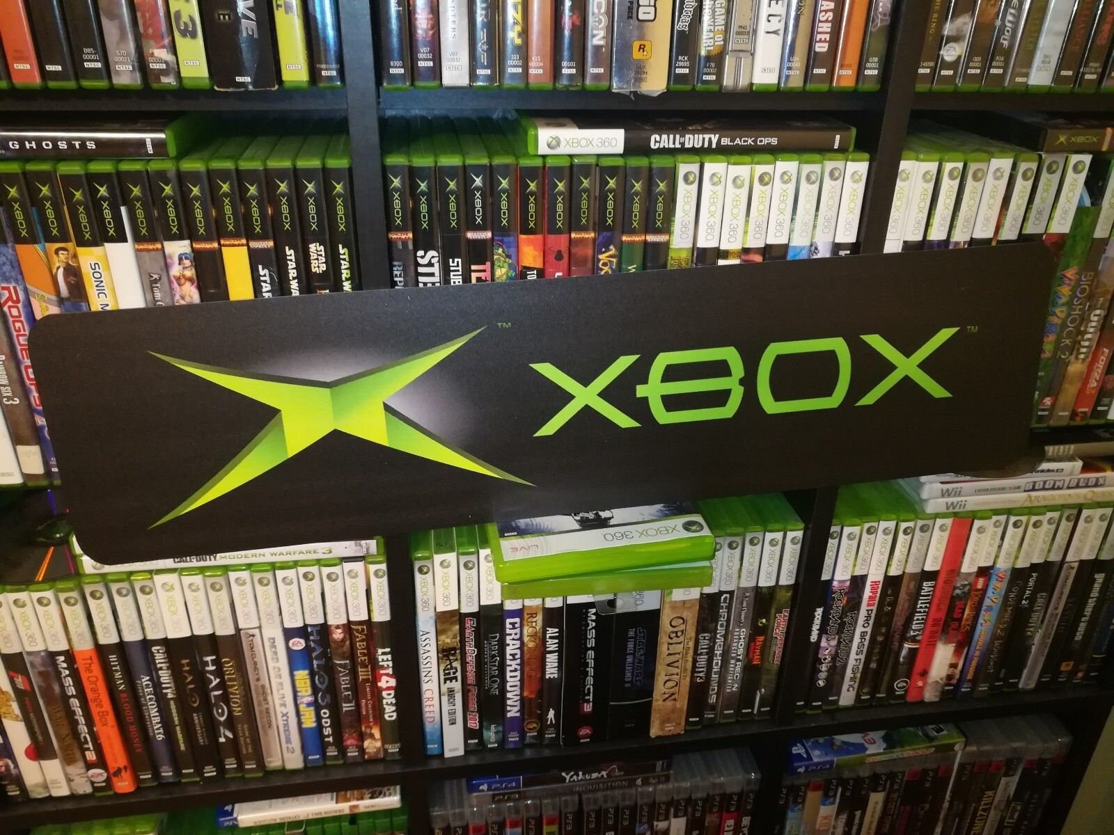 Xbox Display Aluminum Sign 6x24 Original Xbox Etsy