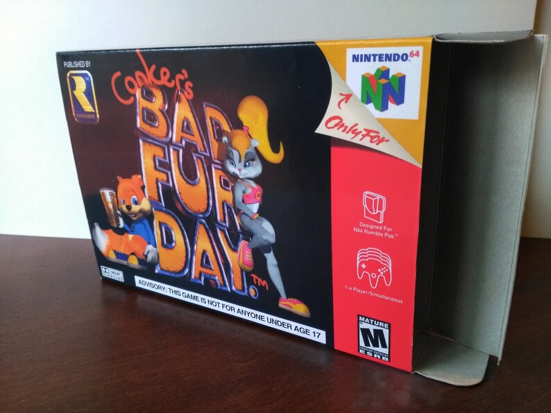 bad fur day nintendo 64
