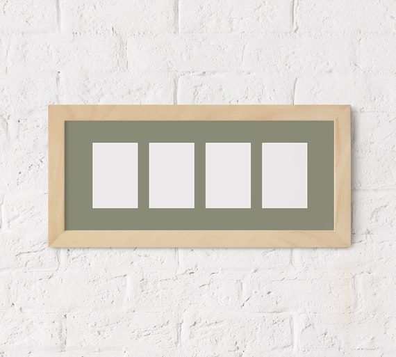 6x14 Matted Picture Frame For 2 5 X 3 5 Wallet Photos Wallet Etsy 6x14 Matted Picture Frame For 2 5 X 3 5 Wallet Photos Wallet Etsy