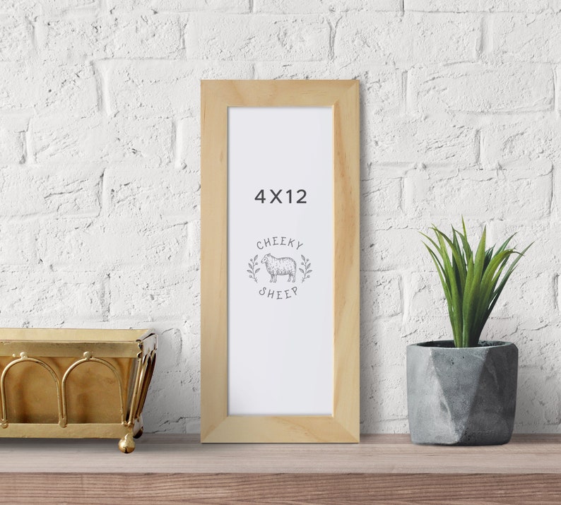 4x12 Picture Frame Art Print Frames Panoramic Photo Frame Etsy