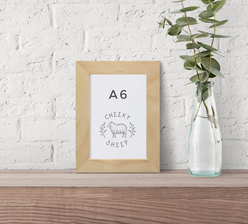 A6 Natural Wood Picture Frame Tabletop Art Display 10 5 Cm X 14 8 Cm A6 Natural Wood Picture Frame Tabletop Art Display 10 5 Cm X 14 8 Cm