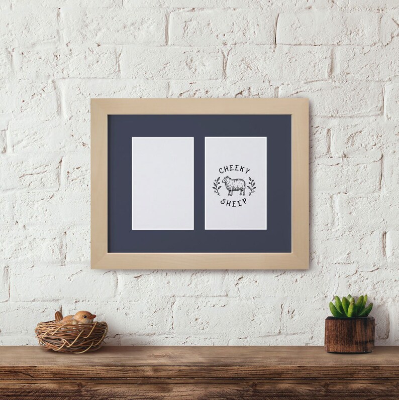 8x11 Matted Picture Frame 4x6 Photos 4x6 Picture frame Wedding Etsy