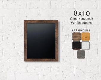 Small 8x10 Farmhouse framed chalkboard/whiteboard