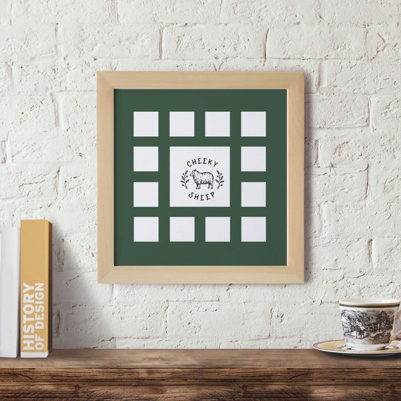 12x12 Wood Frame School Year Baby S First Image 0