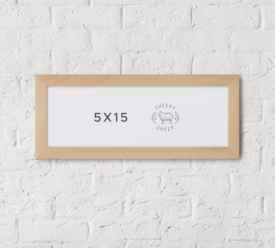 5x15 Picture Frame Art Print Frames Panoramic Photo Frame Etsy