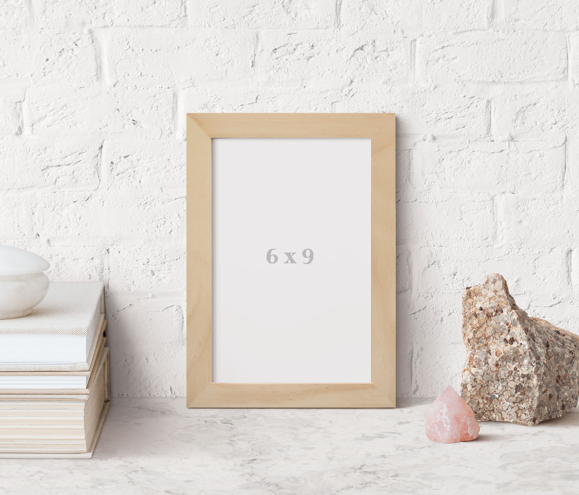 Framing 6x9 picture frame Wedding Craft Frame Natural Wood Frame