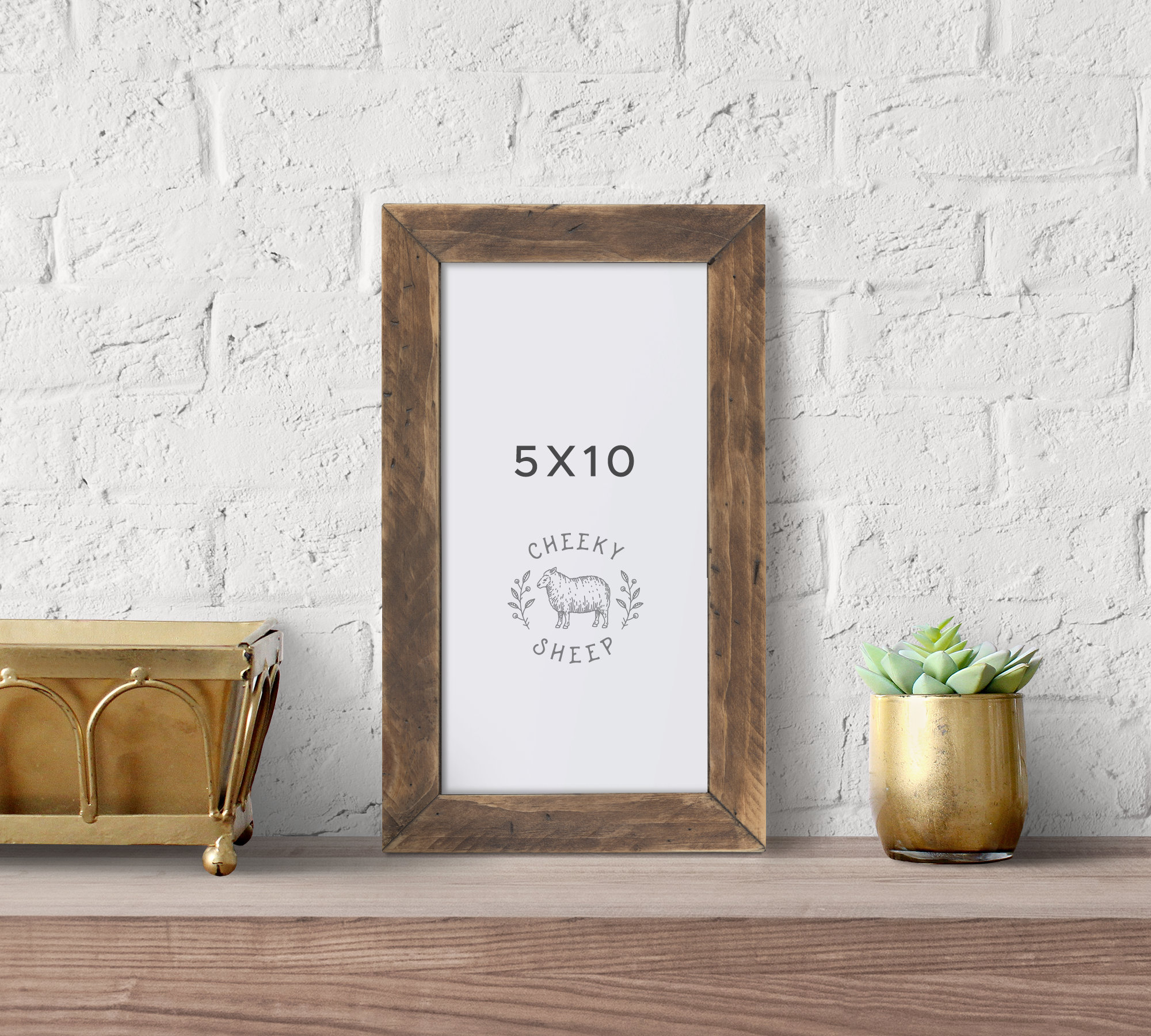 Farmhouse 5x10 Picture Frame Art frame Panoramic Photo Frame Etsy