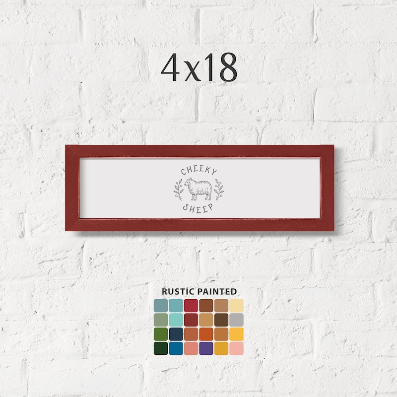 4x18 Picture Frame - Etsy