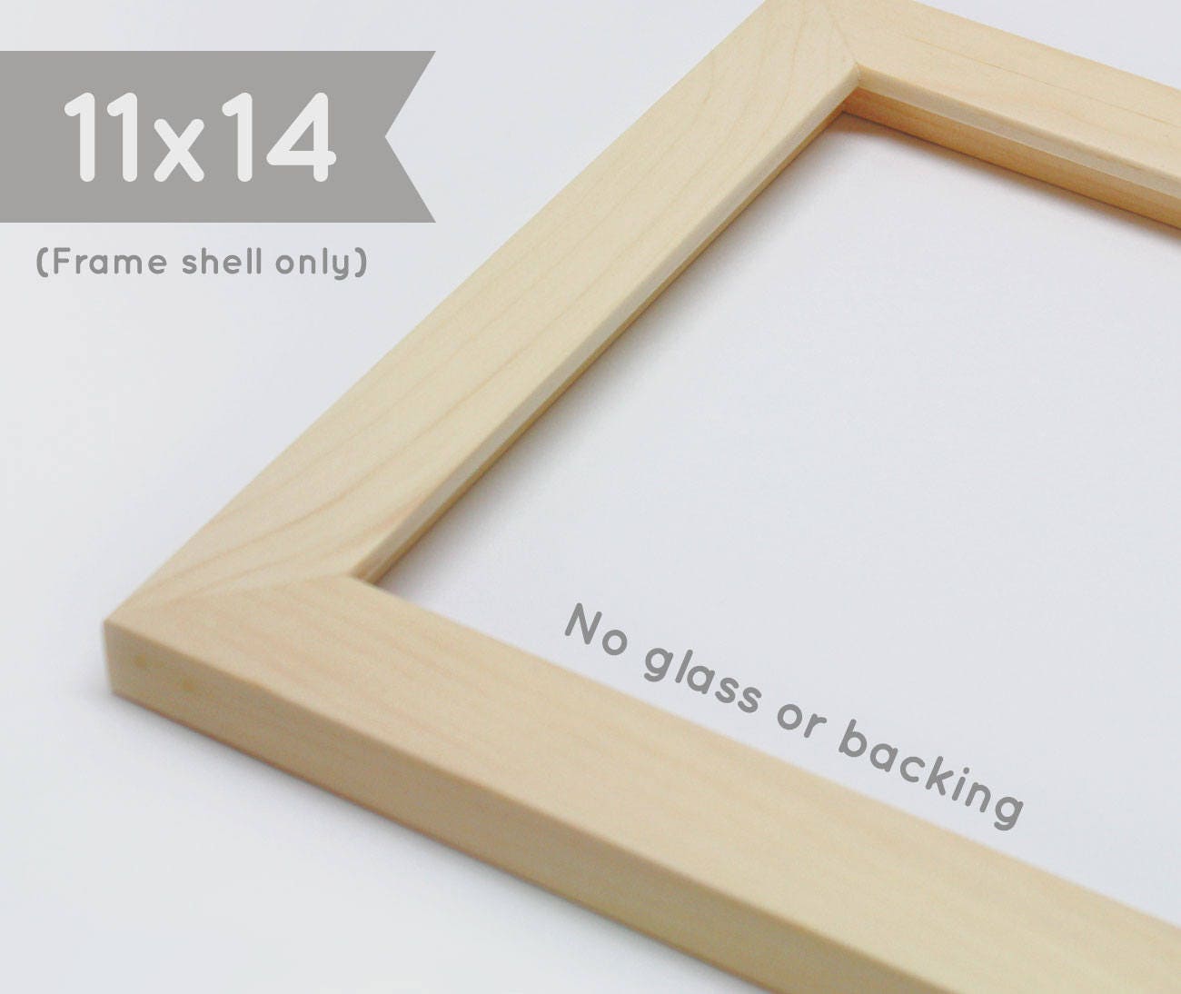 11x14 Picture Frame Wood Frame NO Glass NO Backing Wholesale Etsy