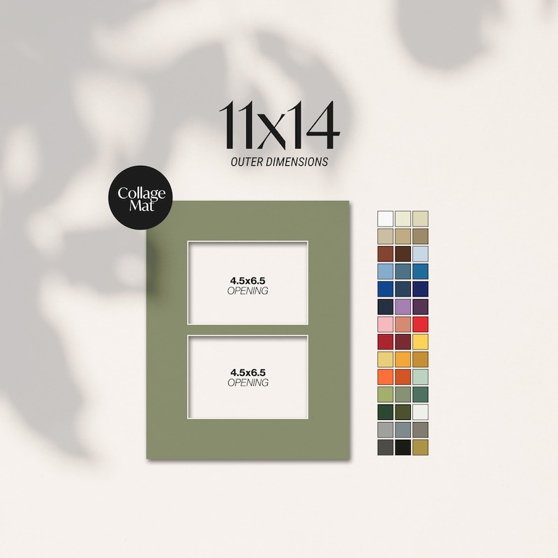5x7 Opening Double Mat - Etsy