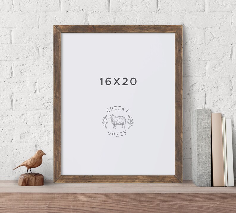 Farmhouse 16x20 Picture Frame Wall Decor Poster Rustic Large Format Country