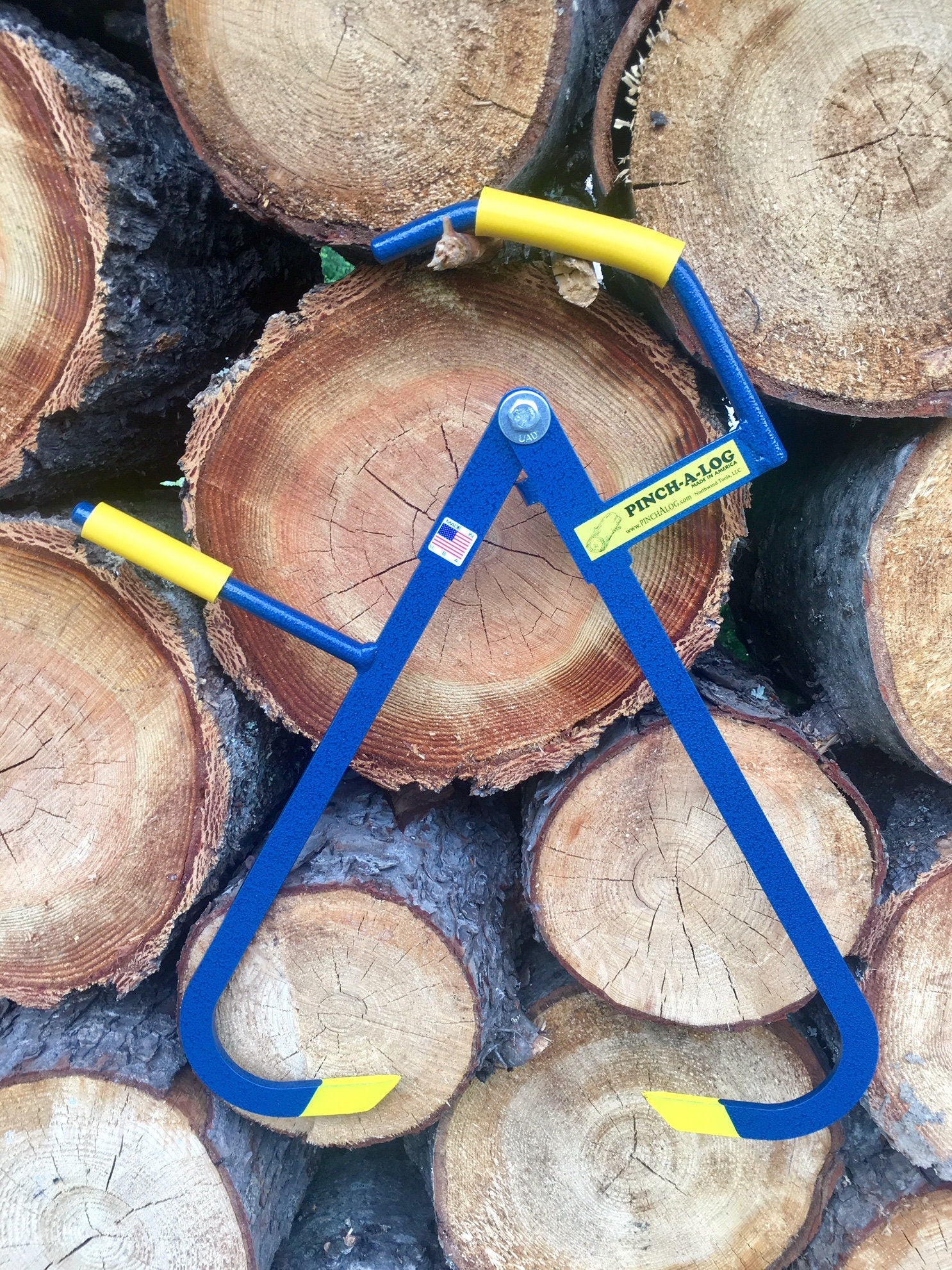 PINCHALOG Firewood Tongs With NO Deep Bending Made in Etsy