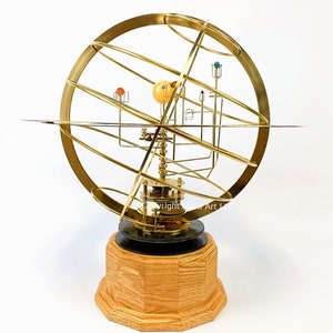 Tower Orrery with full brass armillary