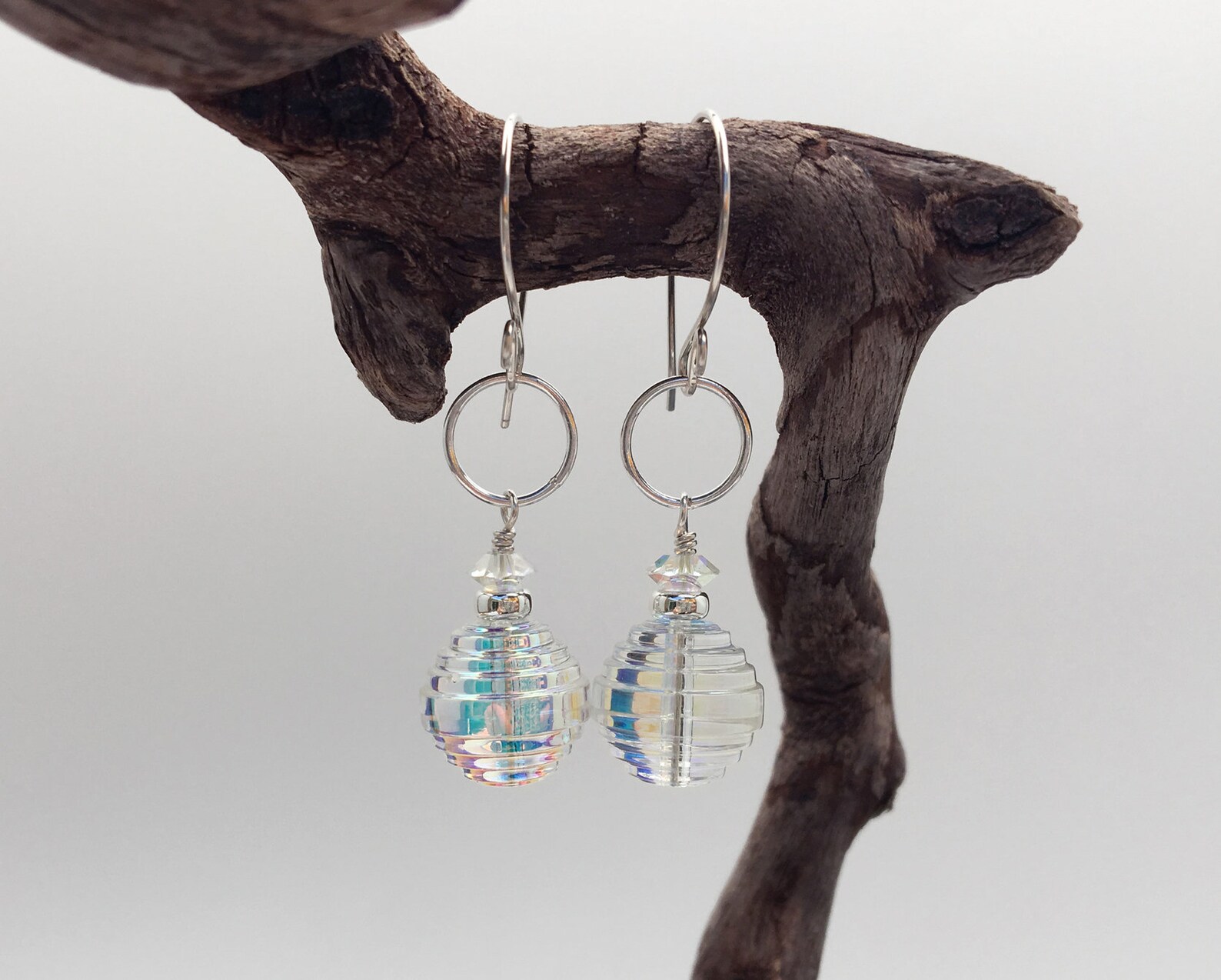 Crystal Honey Pot Earrings Etsy