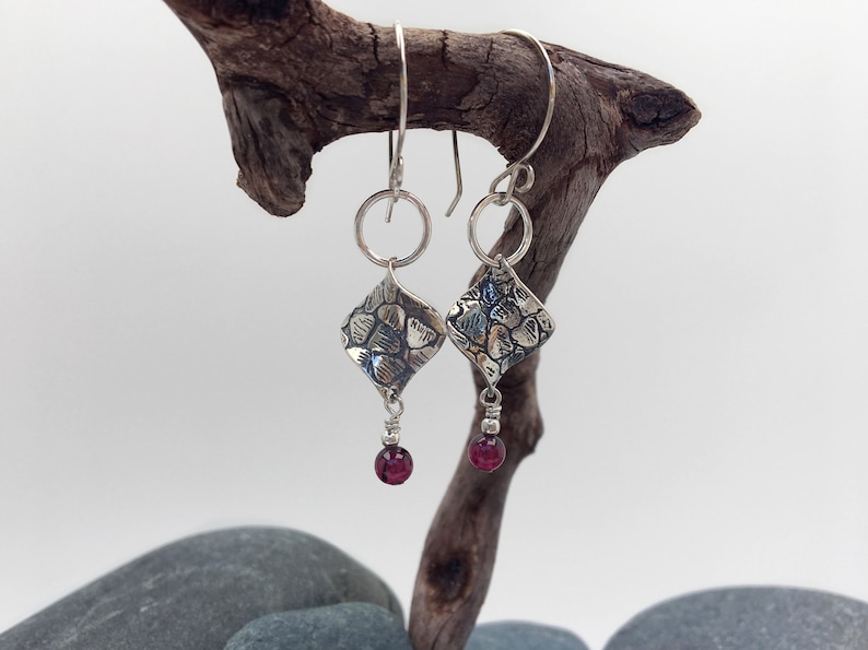 Sterling Silver Kite Earrings