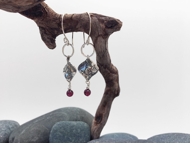 Sterling Silver Kite Earrings