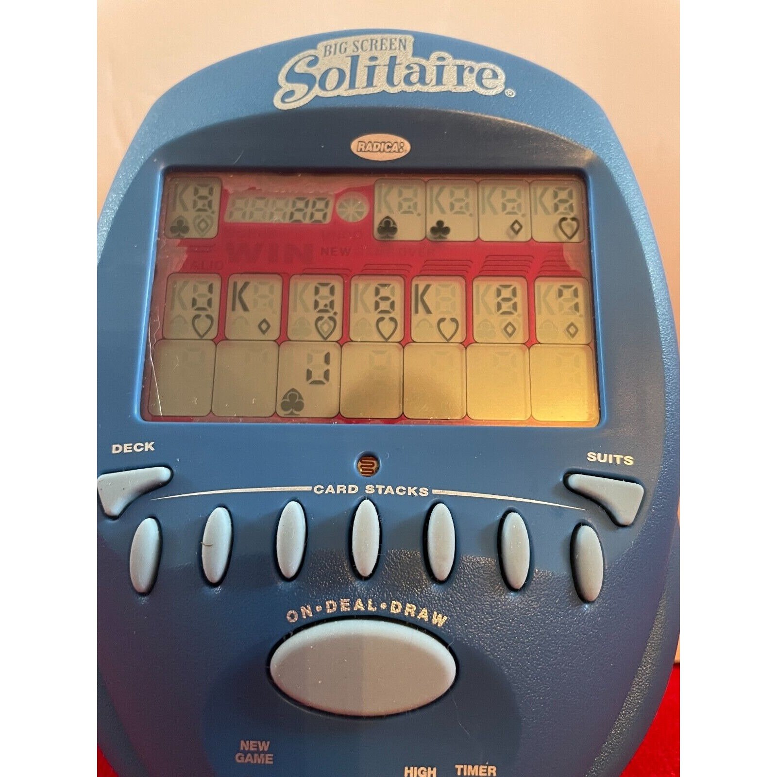 Radica big 2024 screen solitaire