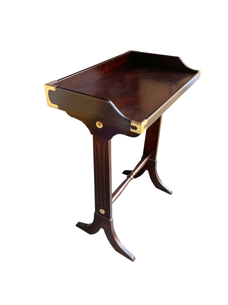 Vintage Bombay Company Mahogany Butler Tray Table/Drink Table Etsy
