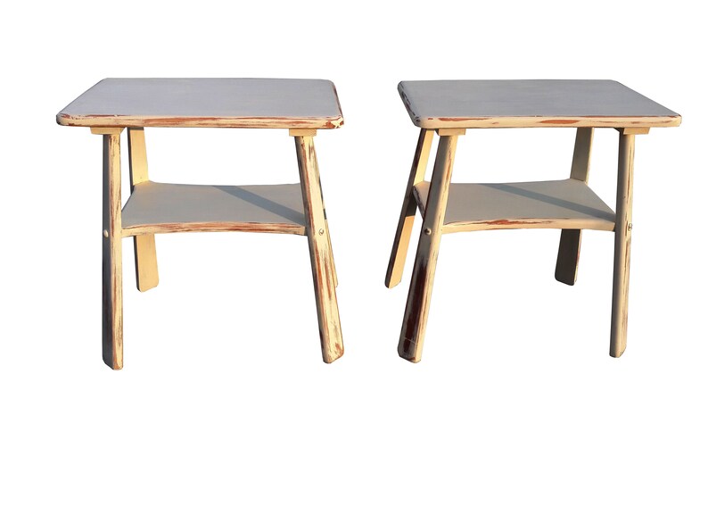 Rock Maple Coffee Table and Pair Side End Tables Vintage Maple Etsy