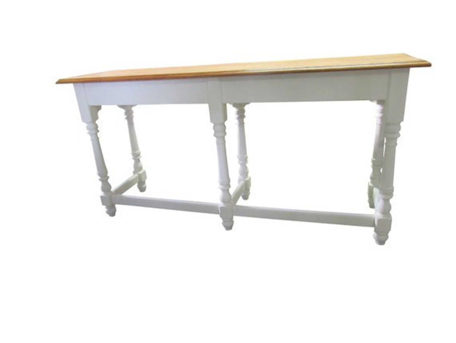 Ethan Allen Farmhouse Console Cottage Painted Sofa Table Etsy