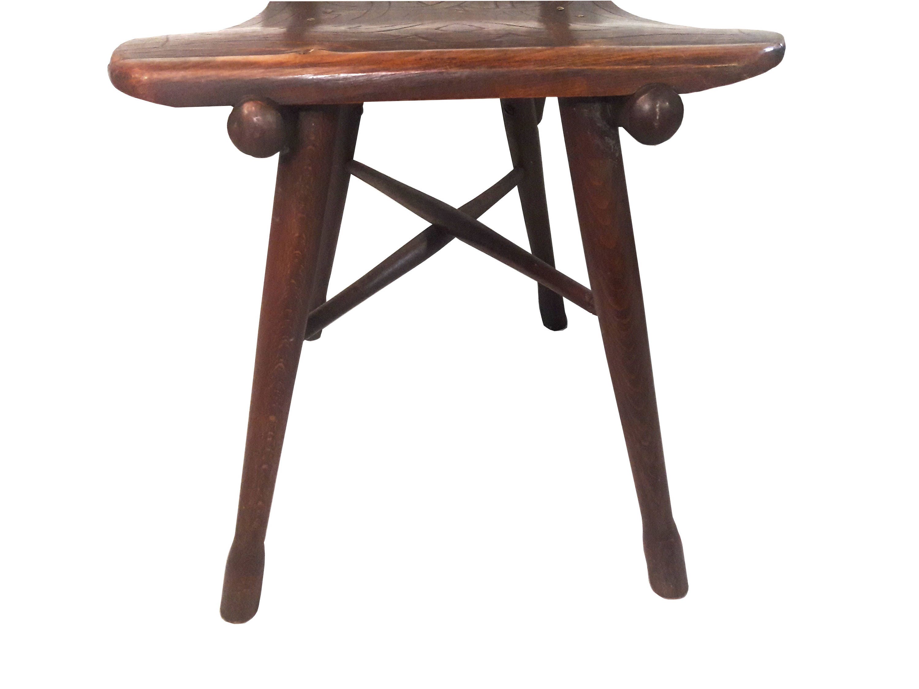 Antique Garden Chairs Set of 4 Antique Carved German Etsy