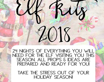 2018 elf kit, elf props, elf ideas,