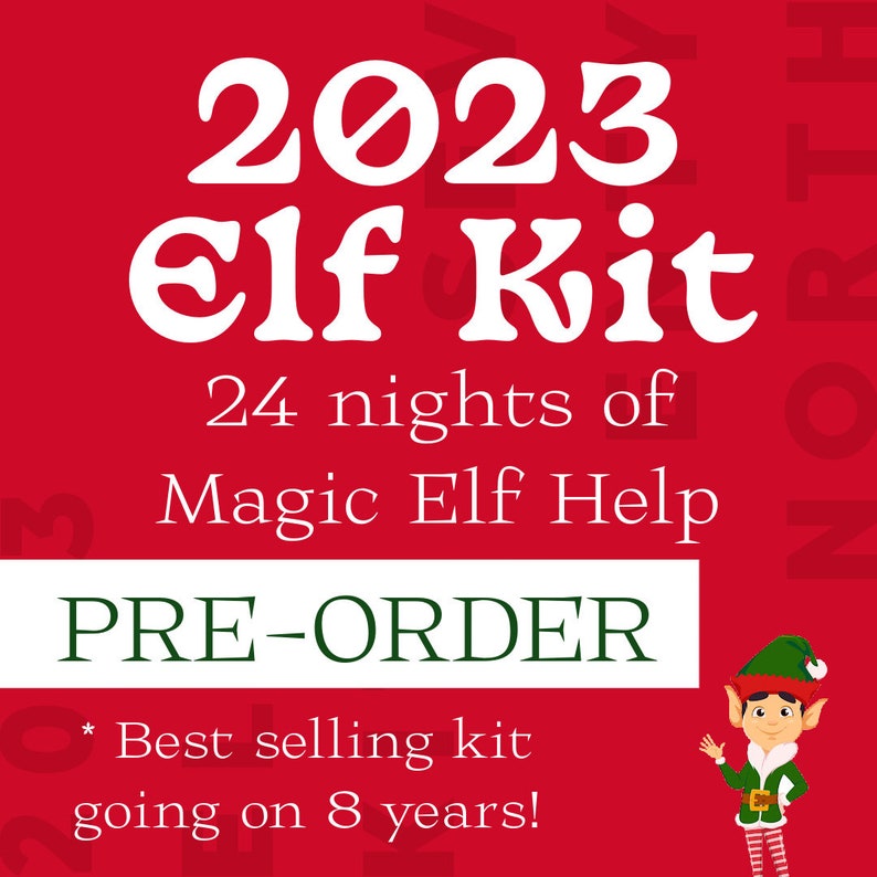 Interactive Elf Kit Preorder 2023 Elf Kit Elf Props Elf Etsy