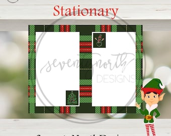 Letter to Santa, Christmas Stationary, Printable Santa Letter, North Pole Stationary, Christmas Note, Santa Mail, Santa Letter Download