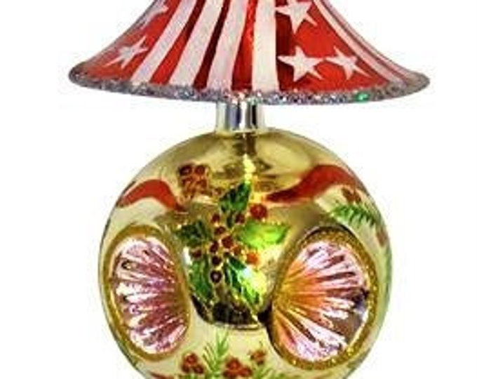 Christmas Tree Vintage Glass Tree Topper Finial Made in Poland Etsy