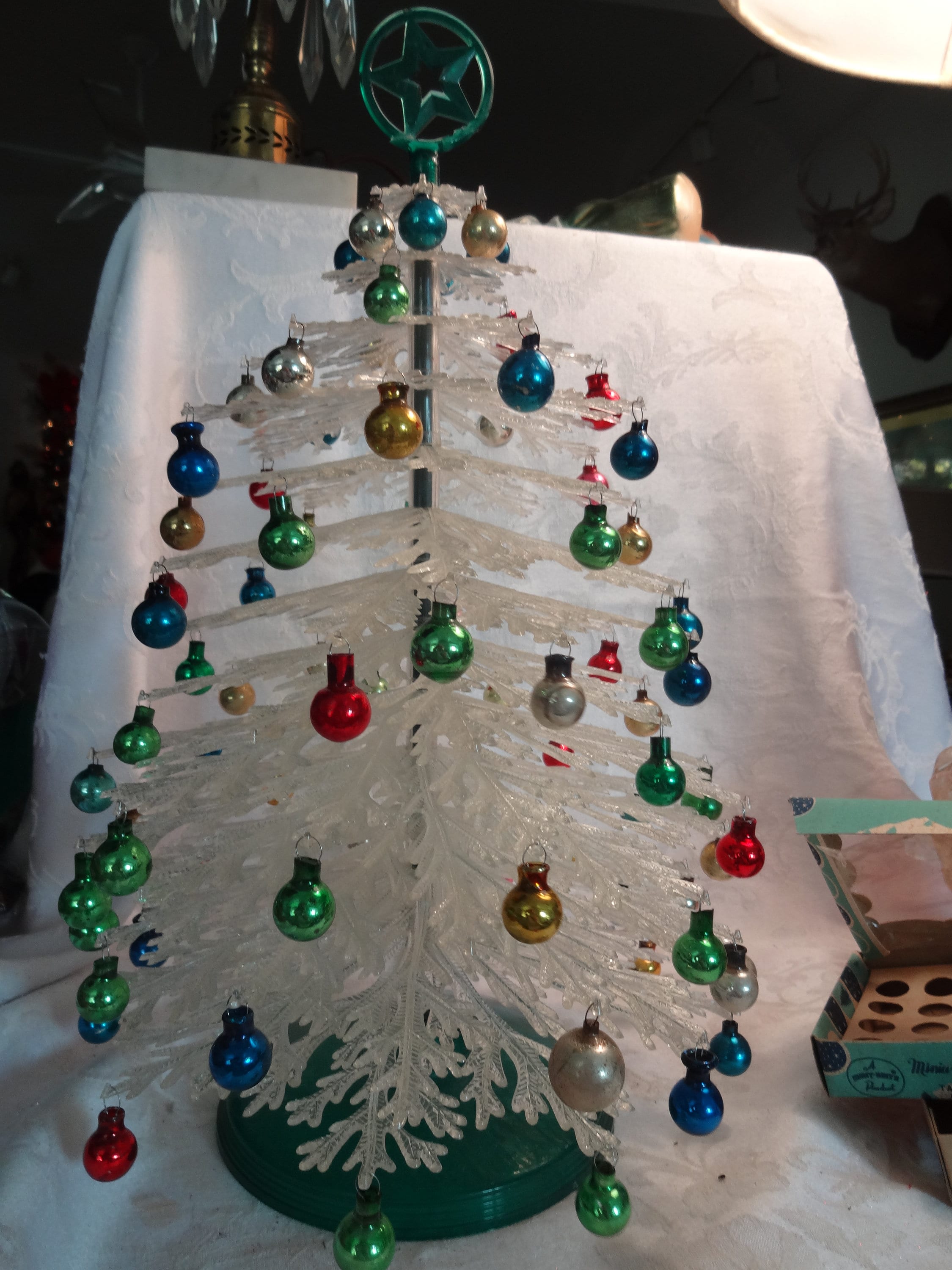 Vintage Plastic Christmas Tree 1950s Plasco Plastic Christmas Etsy