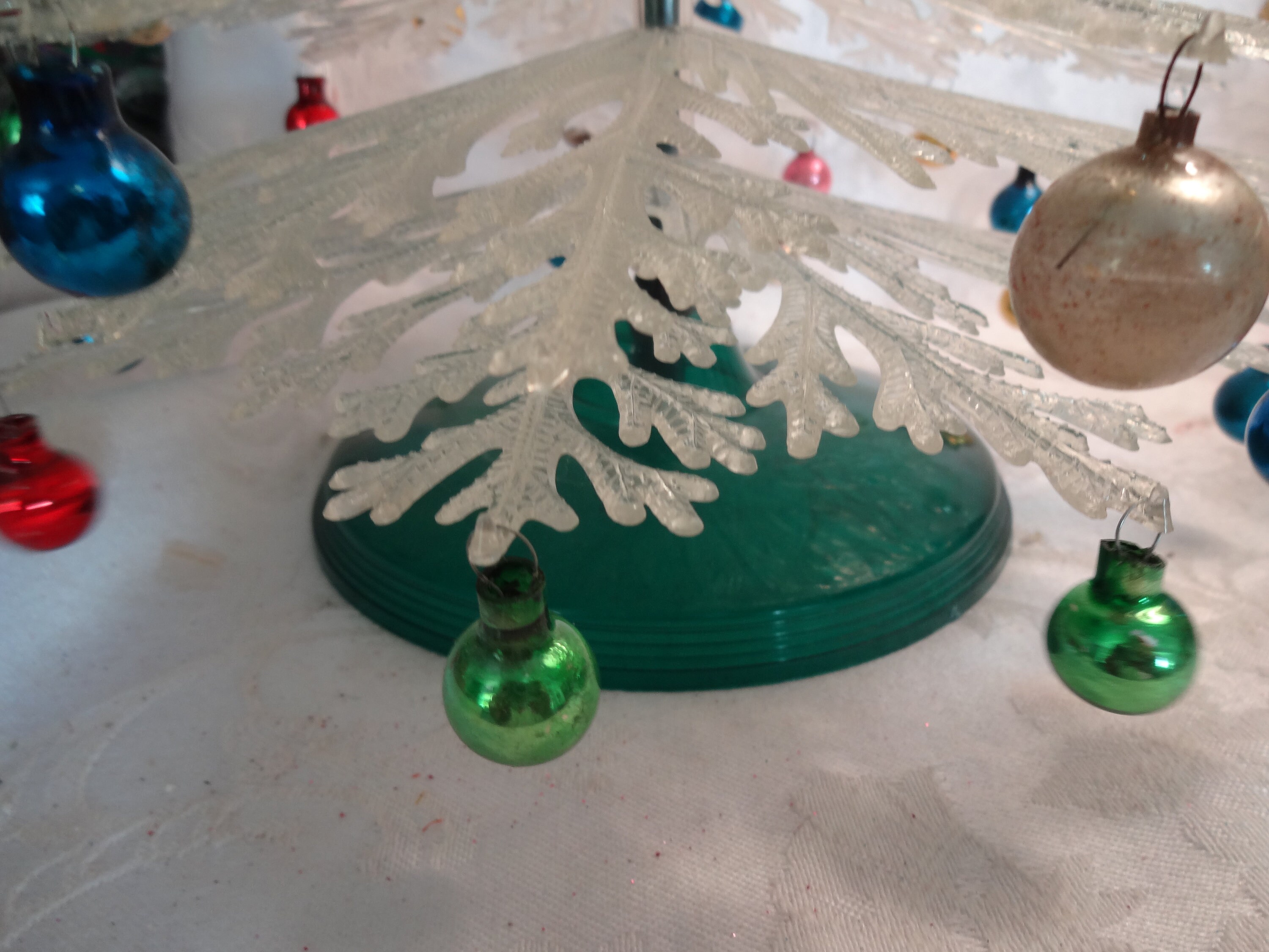 Vintage Plastic Christmas Tree 1950s Plasco Plastic Christmas Etsy