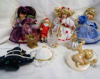 Christmas Doll Ornaments