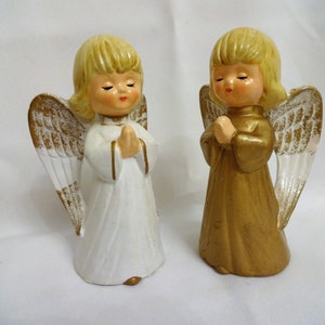 Christmas Angels set of two Vintage