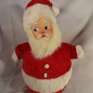 Santa Vintage Music Box Plastic Face #555