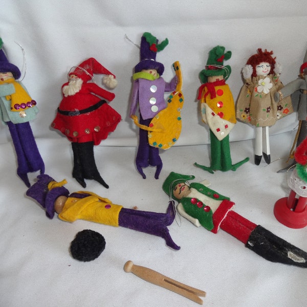 Clothespin Ornaments Etsy