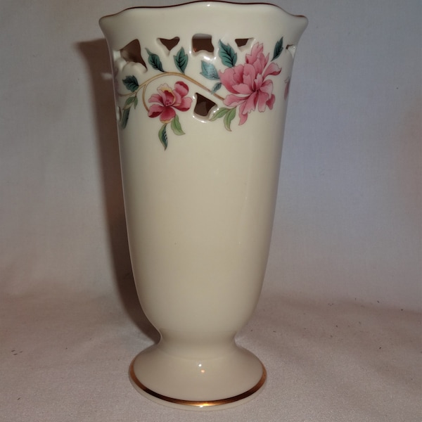 Lenox Painted Vase Etsy